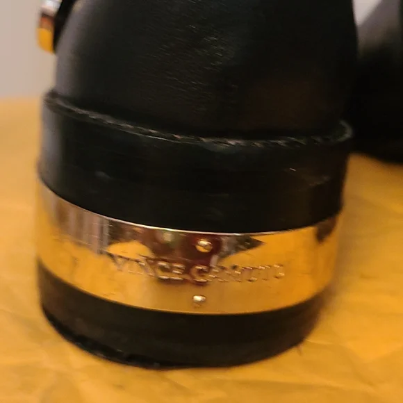 Black Vince Camuto Winchell Moto Boots - Picture 4 of 6